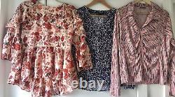 Womens Clothing Bundle Dresses Tops Blazers Trousers Mixed Sizes 10-14 -28 Items
