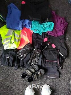 Womens Cycling Clothes Bundle Size Medium 12 Approx 15 items New Without Tags