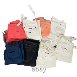 Womens Designer Jeans Bundle X8 Pairs Hudson Diesel RRP £1000+