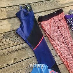Womens SMALL Nike Athletic clothing Bundle Lot Crops, Pants, Tank Tops. Most New