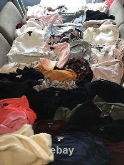 Womens / Teens Job Lot Bundle Clothes c210 Items Sizes 4, 6, 8 10 Good Condition