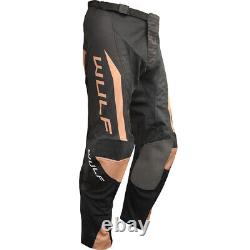 Wulfsport 2023 Linear Motocross Jersey & Pants Gold Kit Off-Road Clothing Bundle