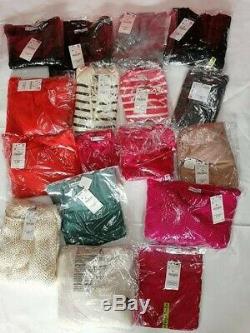 ZARA Clothes Bundle Job Lot 120 pcs Women Mens BNWT